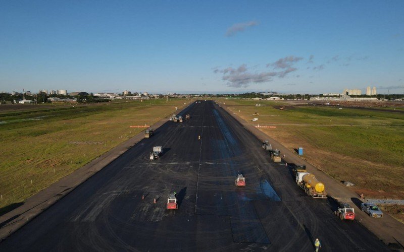 Pista do Aeroporto Salgado Filho  | abc+