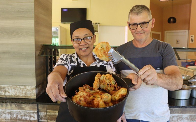 Maria e Sérgio são os proprietários do restaurante | abc+