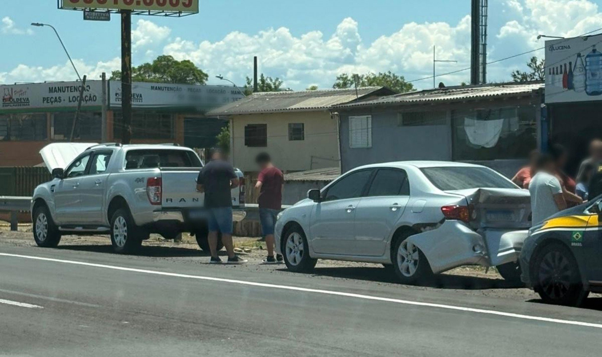 BR-116: Acidente é registrado na rodovia neste domingo