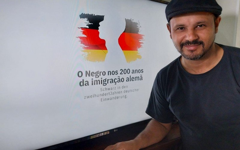 Fábio Lima, morador de Novo Hamburgo, autor de O Negro nos 200 Anos da Imigração Alemã | abc+