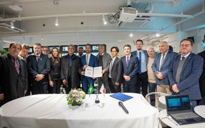 Prefeito eleito participou da agenda com a Shizen Energy, empresa japonesa especializada em energia renovável | abc+