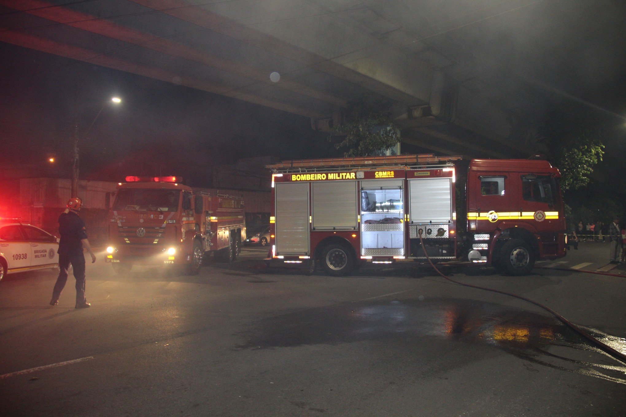 Casa do bairro Industrial foi destruída por incêndio