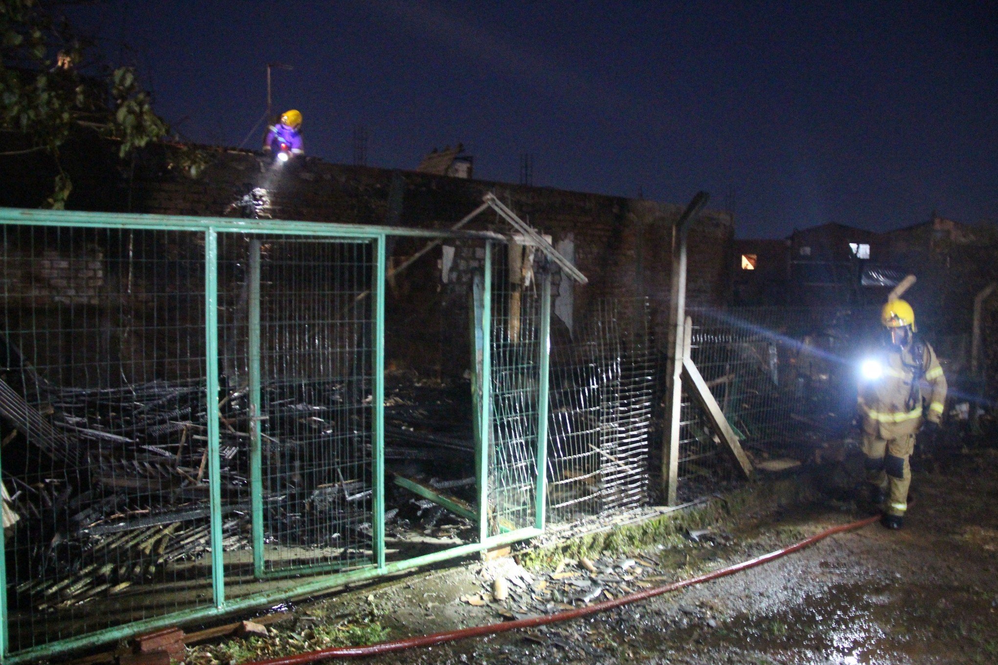 Casa do bairro Industrial foi destruída por incêndio