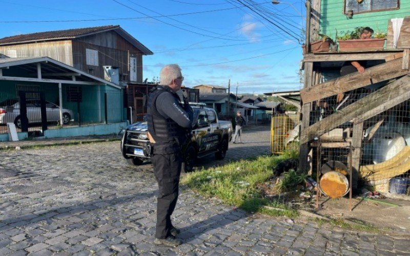 Ação executada em Balneário Arroio do Silva, em Santa Catarina, acabou na prisão de um dos principais alvos da operação nesta quinta-feira (21)