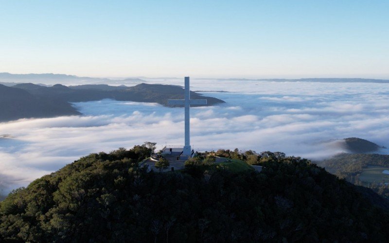 Monte da Fé, um dos atrativos da Rota das Nuvens