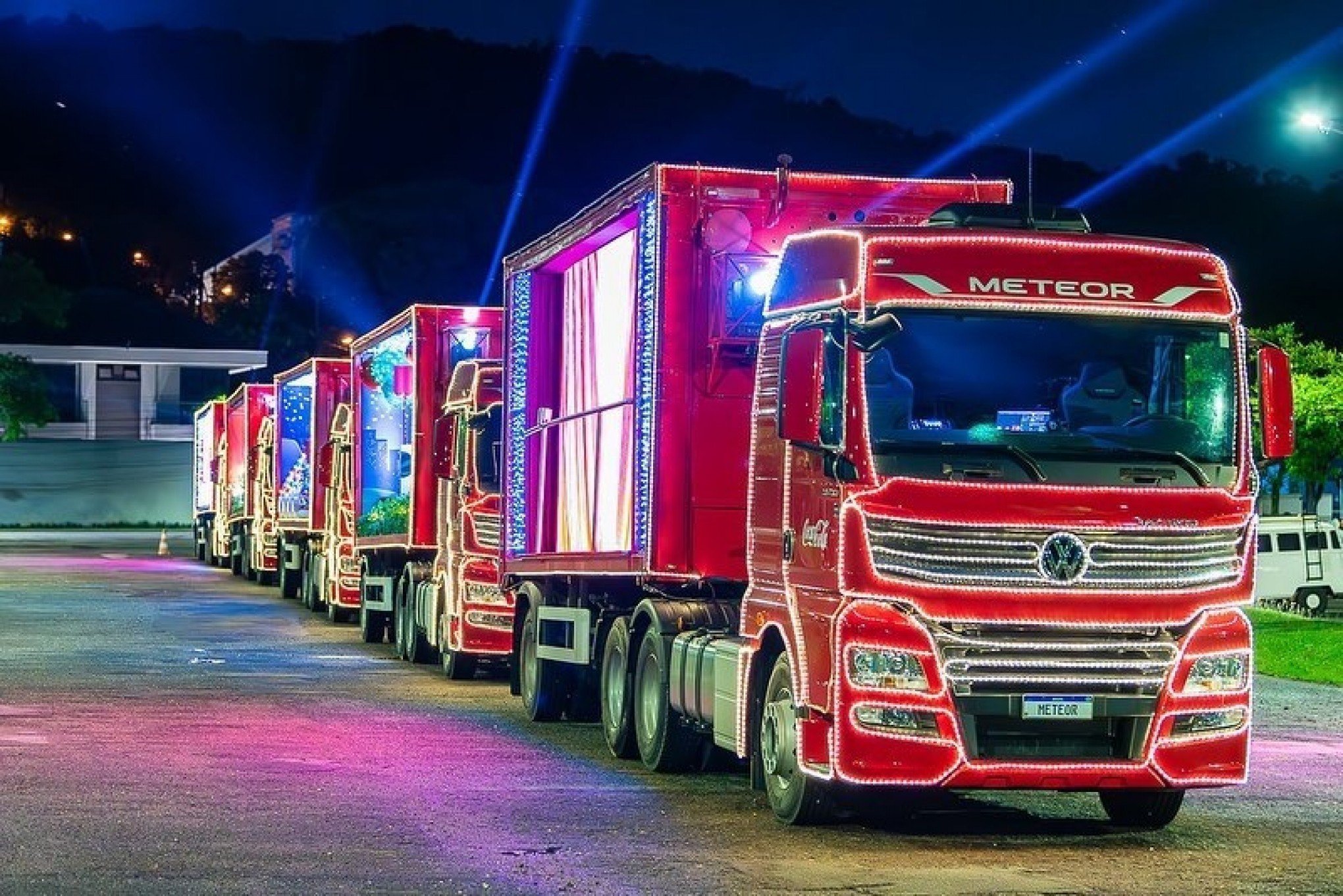 Caravana de Natal Coca-Cola passará por São Leopoldo na noite deste domingo