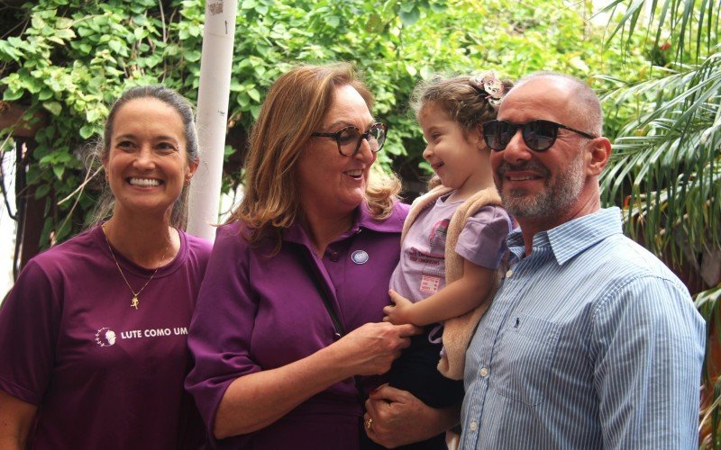 Luciana (à esquerda), Maria Emília (centro) e Sérgio (à direita).  | abc+