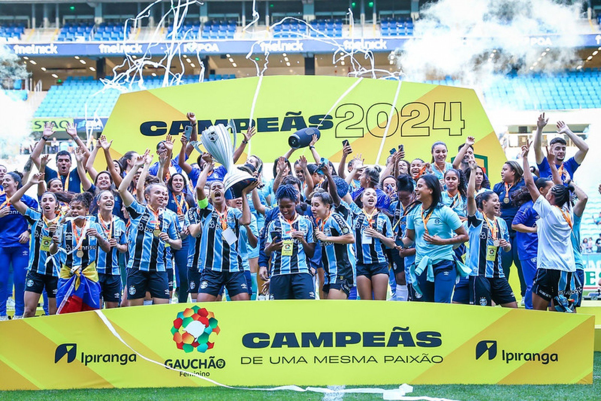 Grêmio conquista o quinto título do Gauchão Feminino e termina o ano sem derrotas em clássicos