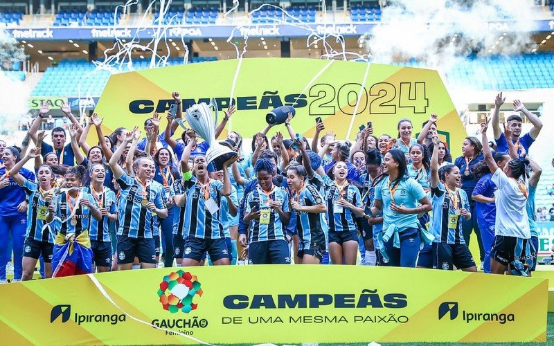 Gurias Gremistas campeãs do Gauchão 2024 | abc+