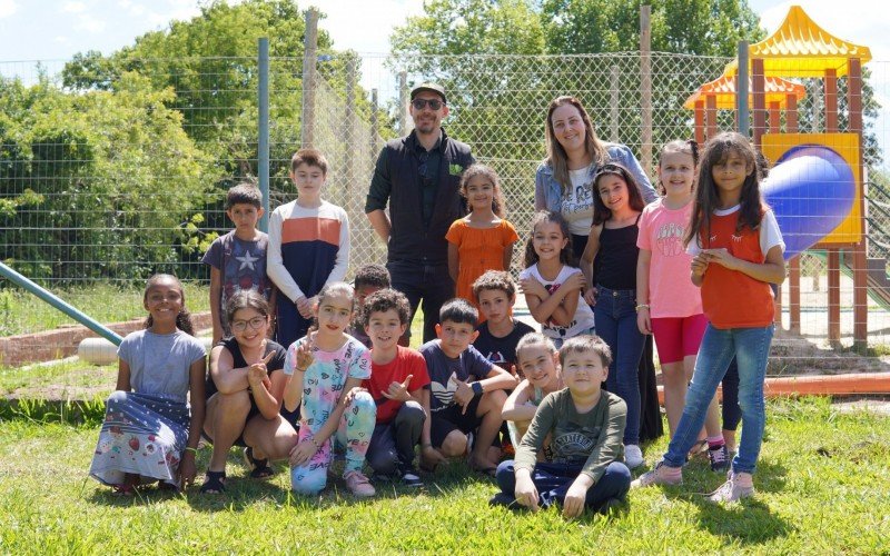 Em Gramado, alunos do 3.º Ano da Escola Municipal Nossa Senhora de Fátima aprenderam sobre natureza | abc+