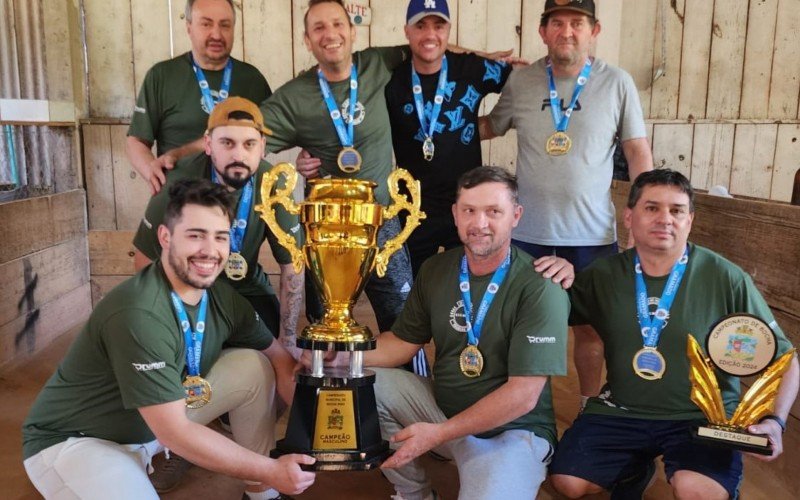 C.E.C. Minuano conquista o título do Campeonato Municipal de Bocha em Trio