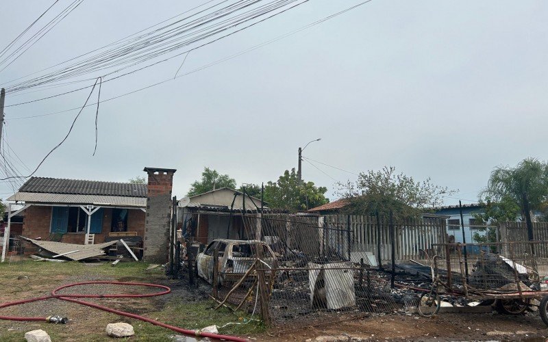 Incêndio no bairro Santo Afonso em Novo Hamburgo  | abc+