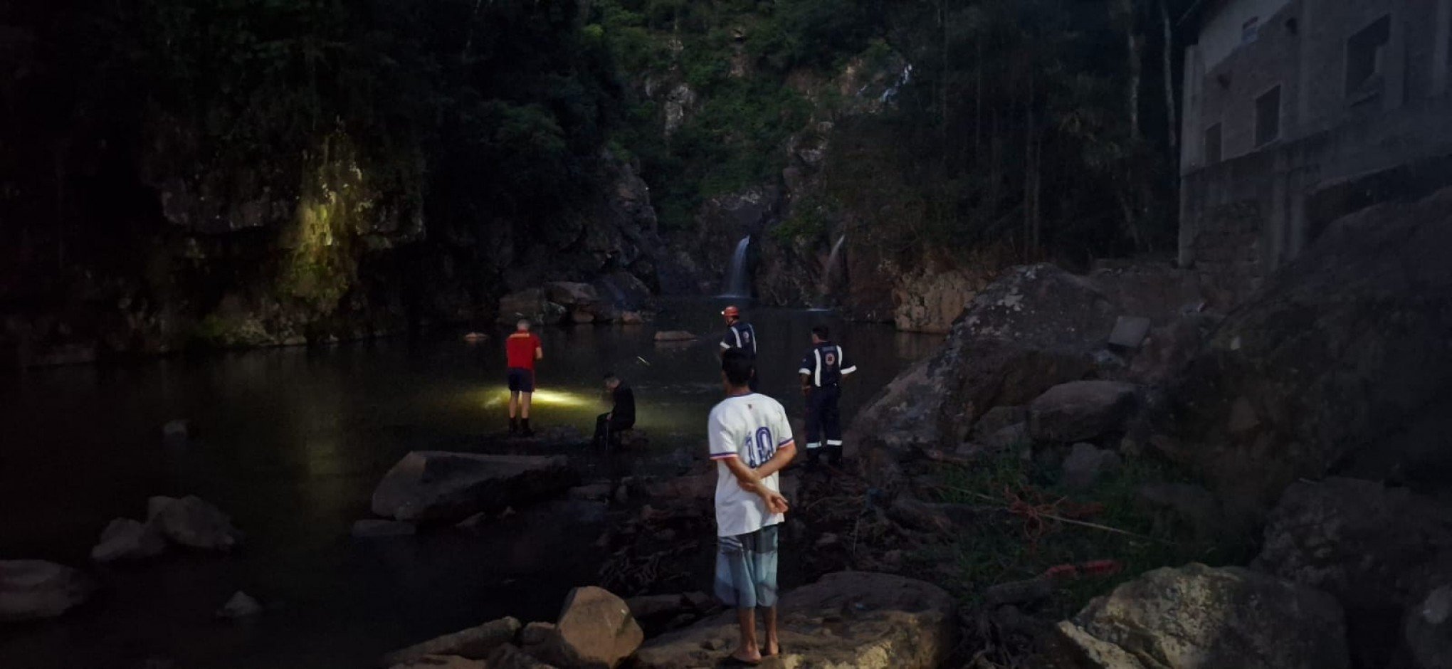 Identificado jovem que morreu afogado em cascata do Vale do Sinos