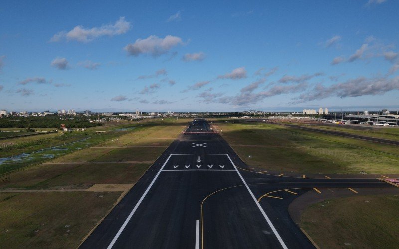 Pista do Aeroporto Salgado Filho  | abc+