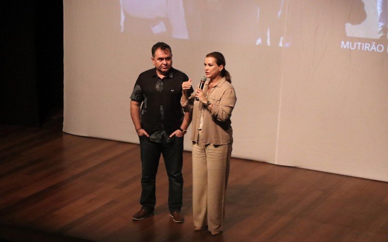 Evento teve a presença da prefeita de Novo Hamburgo, Fatima Daudt, e do secretária da Cultura, Ralfe Cardoso.  | abc+