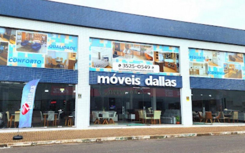 Fachada Móveis Dallas - Especial Rua Pedro Adams Filho, em Novo Hamburgo