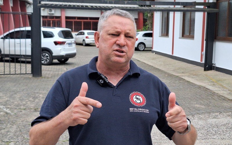 Valmir Lodi é o presidente do Sindicato dos Metalúrgicos de São Leopoldo e região | abc+