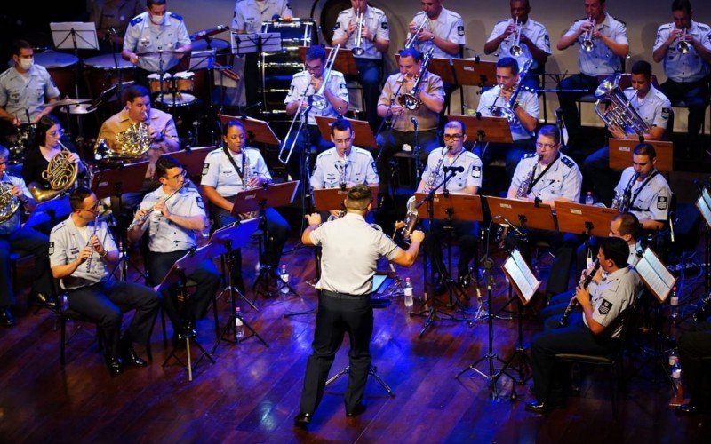 Banda de Música da Base Aérea de Canoas se apresenta no ParkShopping Canoas na sexta-feira (29)