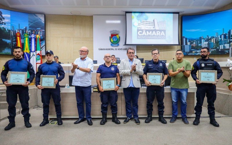 Bancada emedebista foi autora da proposta de homenagem a agentes da Guarda Municipal que esteve na linha de frente na noite do ataque a tiros | abc+