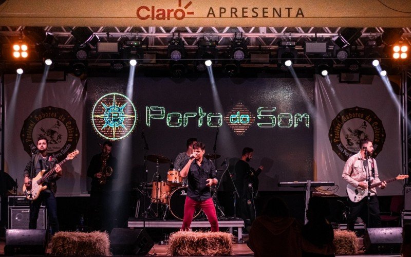 Banda Porto do Som se apresenta no Sabores da Colônia 