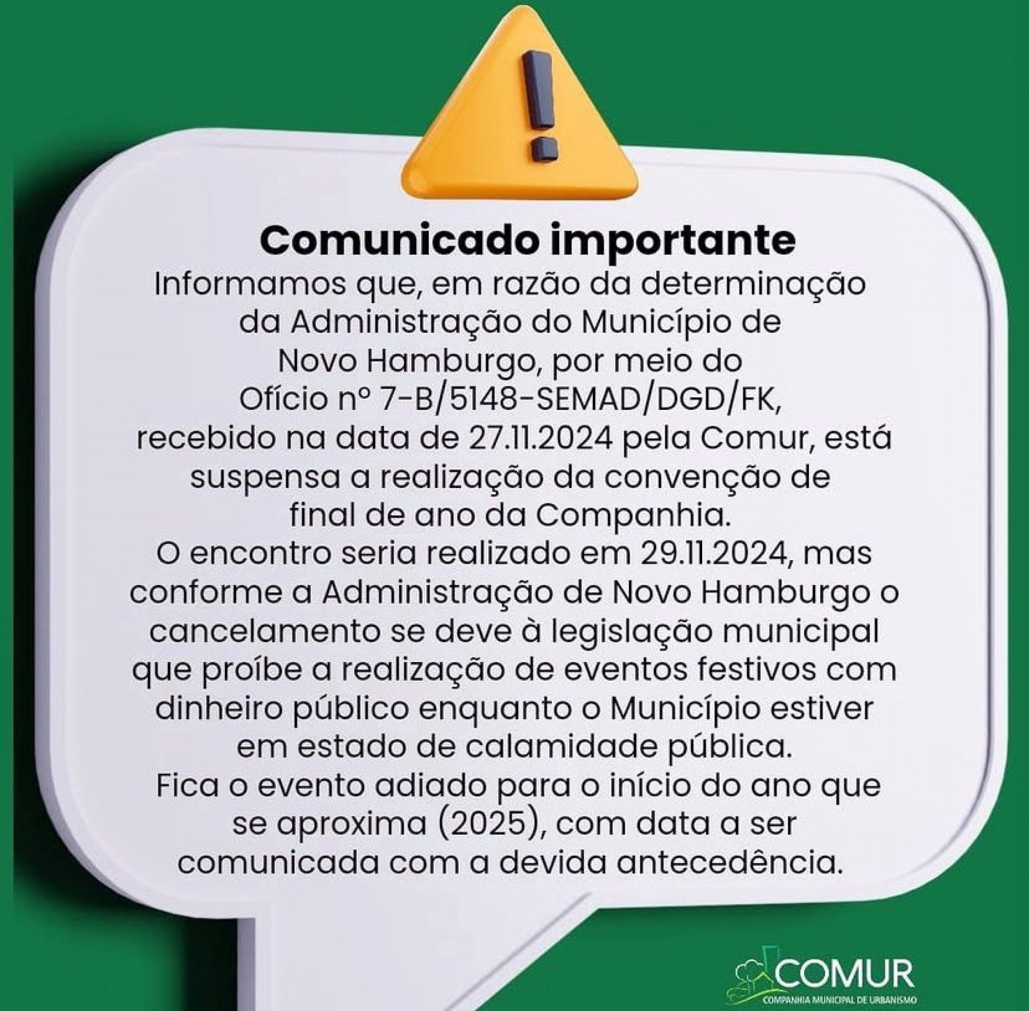 Comunicado foi divulgado na quarta-feira (27) | abc+
