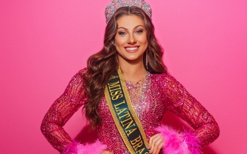 Gaúcha Maria Eduarda Dubaj, Miss Latina Brasil 2024 se despede do título no dia 6 de dezembro | abc+