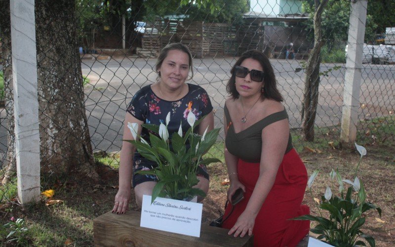 Homenagem a Patrícia Rosa dos Santos e Edilene Silveira Sartori - Casa Lilás - 16 Dias de Ativismo Pelo Fim da Violência Contra a Mulher