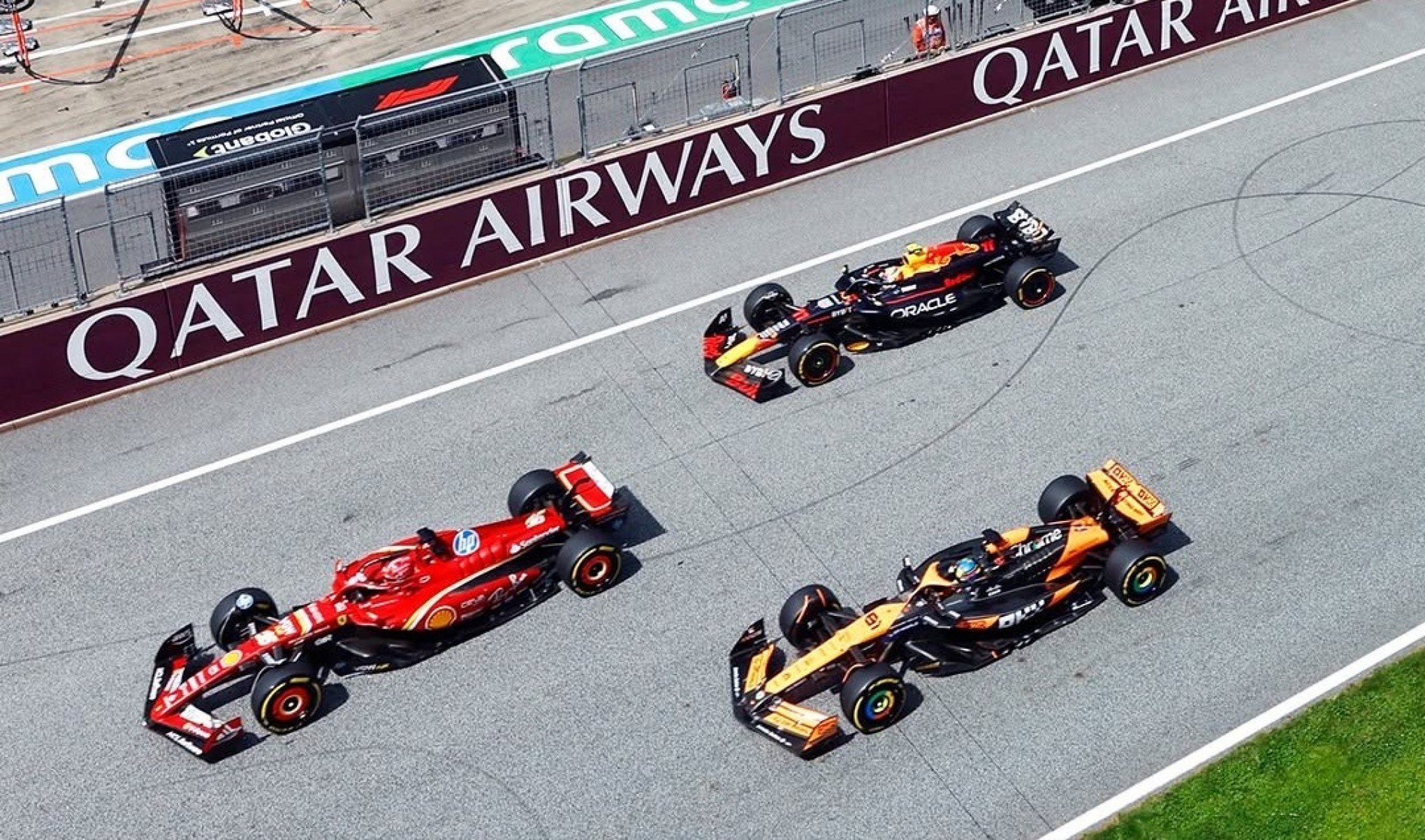 F1: Veja o grid de largada da corrida sprint do GP do Catar e quem fica na pole