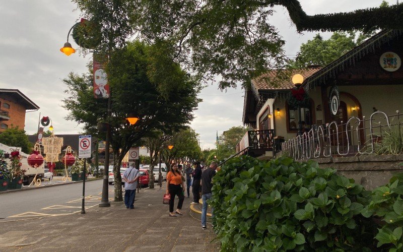 Tempo nublado em Gramado