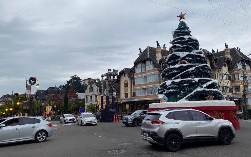 Tempo nublado em Gramado