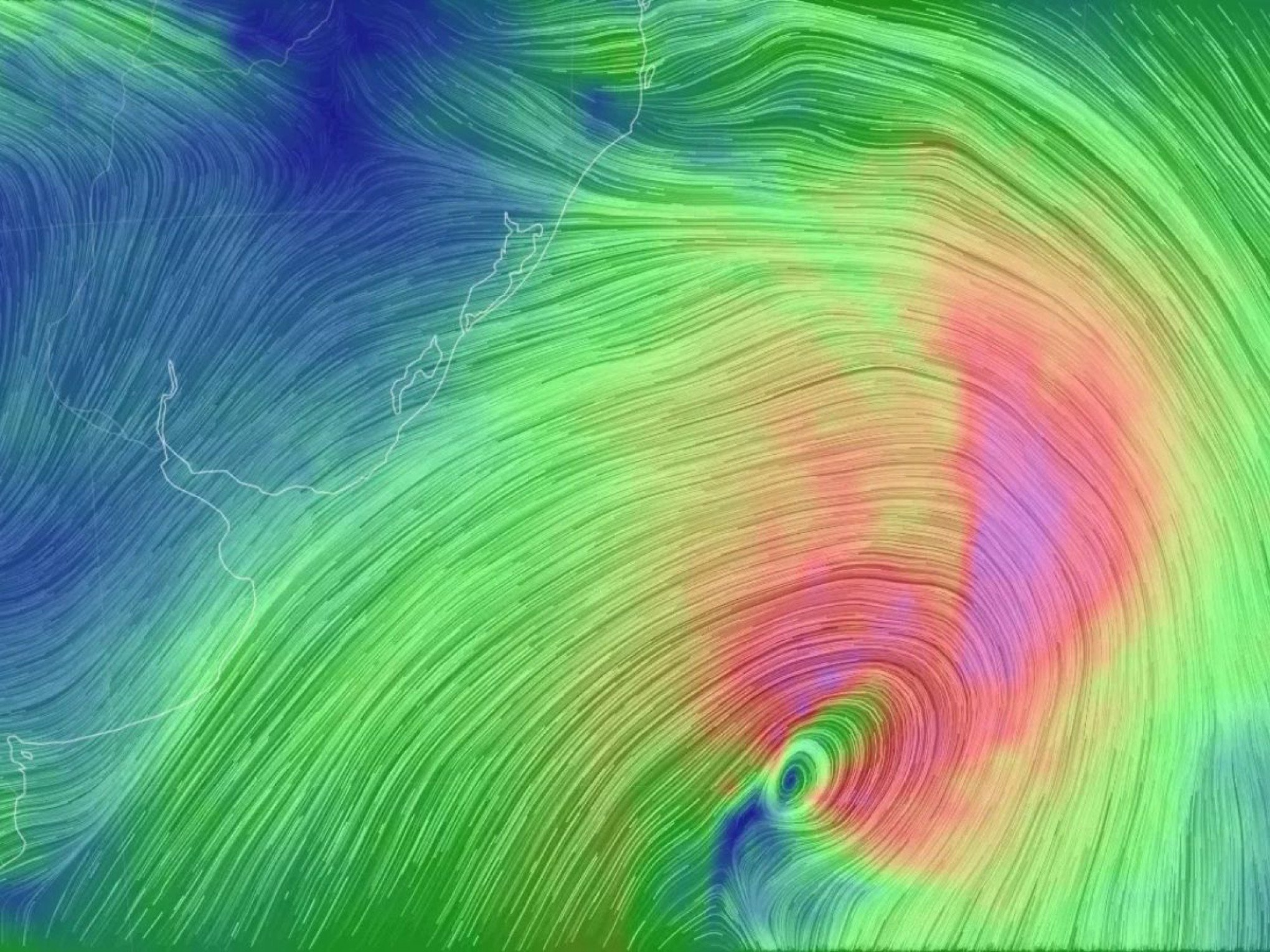 Entenda por que o ciclone bomba traz risco de tempestades severas no Sul do Brasil mesmo longe do continente