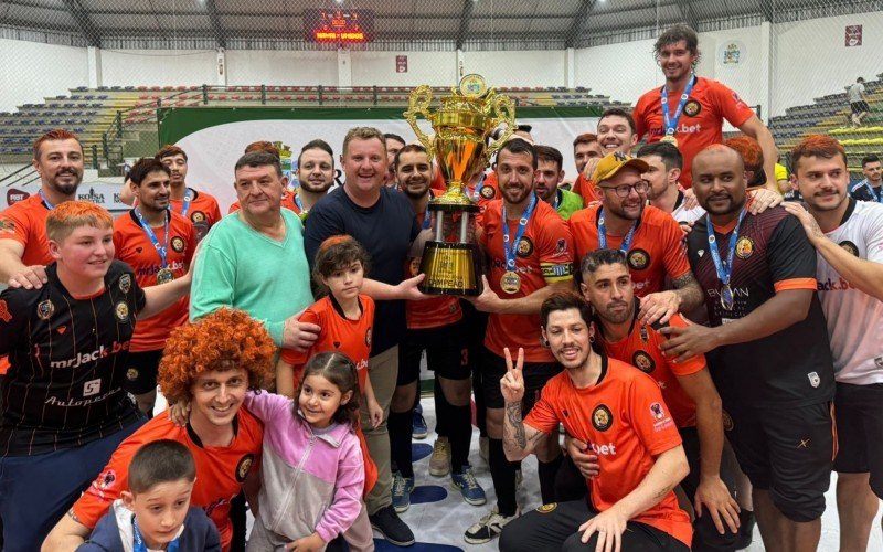 Unidos Futsal conquista o título da Primeira Divisão de Futsal de Gramado