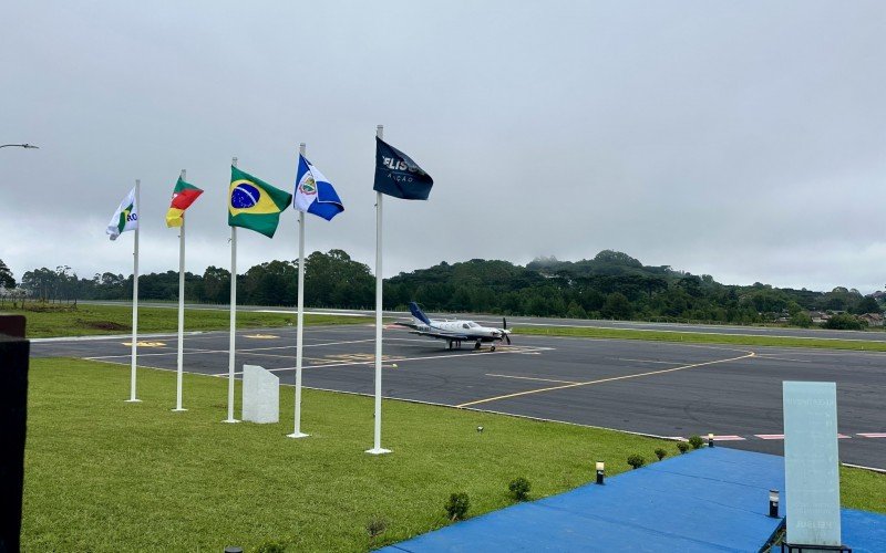 Aeroporto de Canela está com pista maior e recapeada, após obras da Infraero