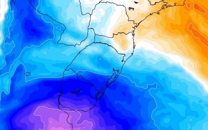 Massa de ar frio ingressa no Rio Grande do Sul e faz temperaturas caírem abaixo de 10°C | abc+