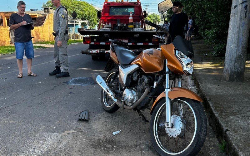 Acidente de trânsito deixa motociclista ferido em Estância Velha | abc+