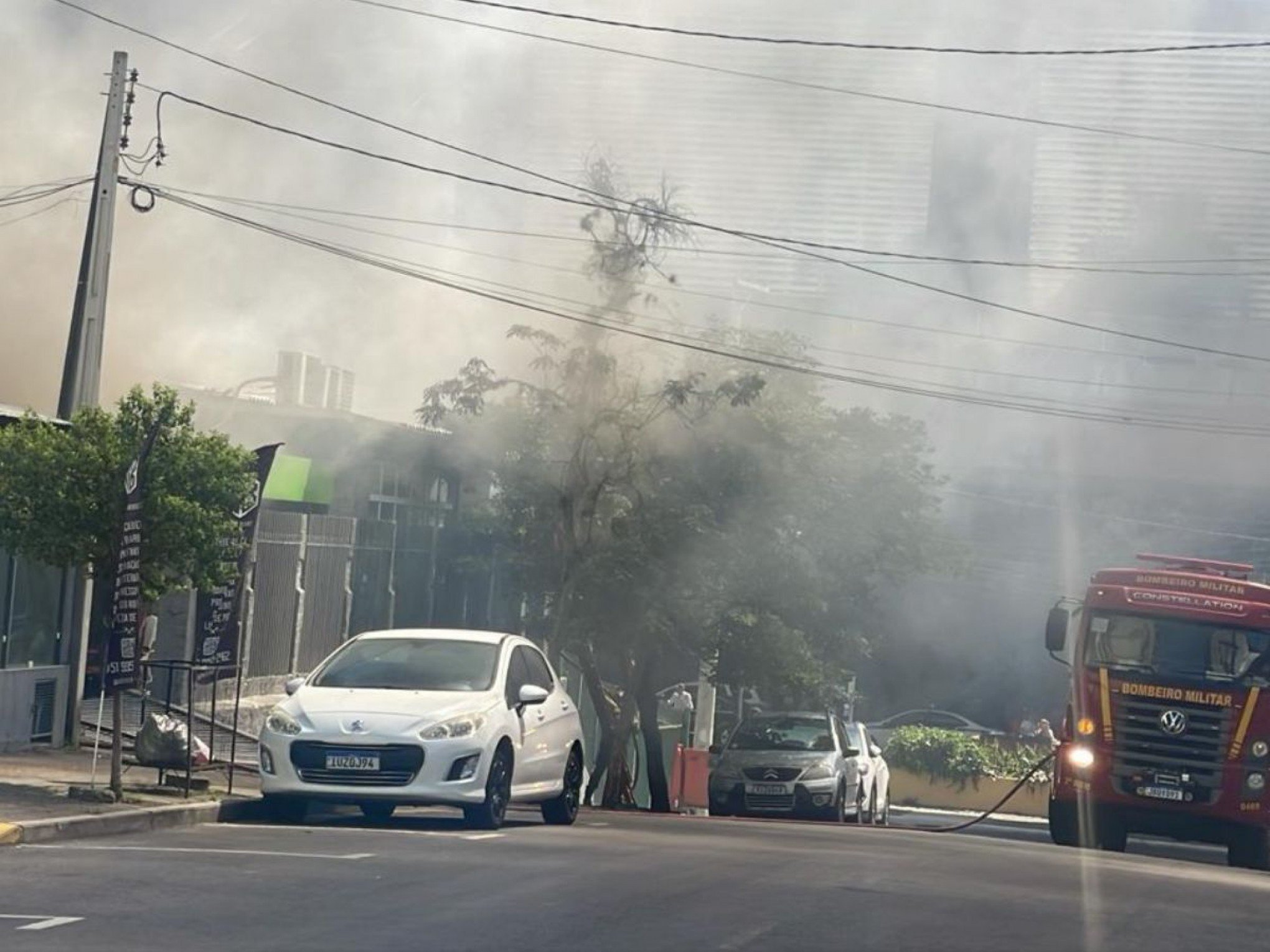 Incêndio em clínica médica no Centro de Novo Hamburgo