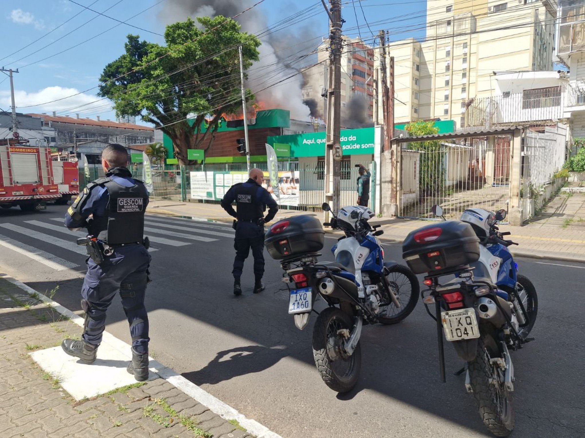 Saiba como foi o início do incêndio em clínica no Centro de Novo Hamburgo