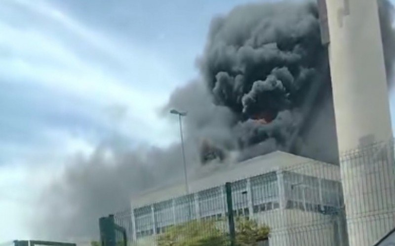 Incêndio no Canoas Shopping