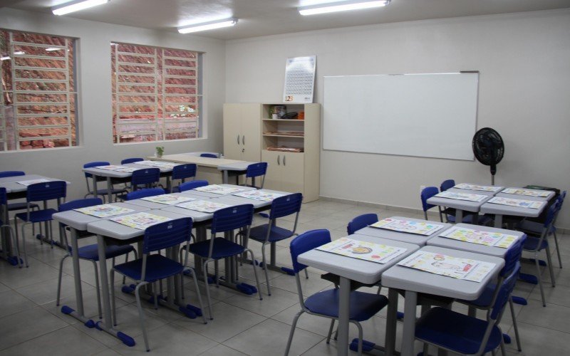 Novo prédio conta com seis salas de aula