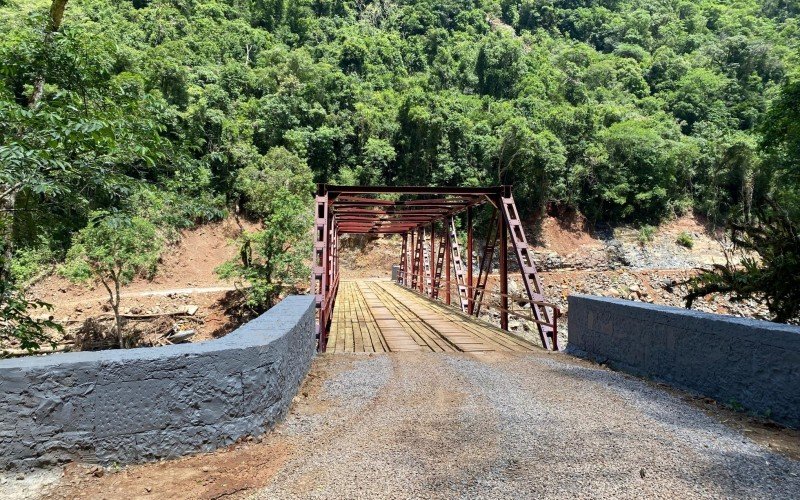 Ponte do Raposo teve sua estrutura reformada após chuvas