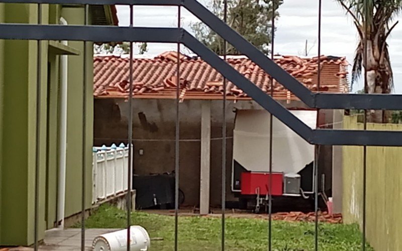 Temporal causal estragos em Candiota