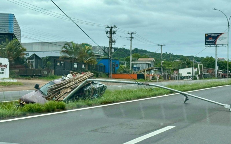 Acidente na RS-239, em Parobé | abc+