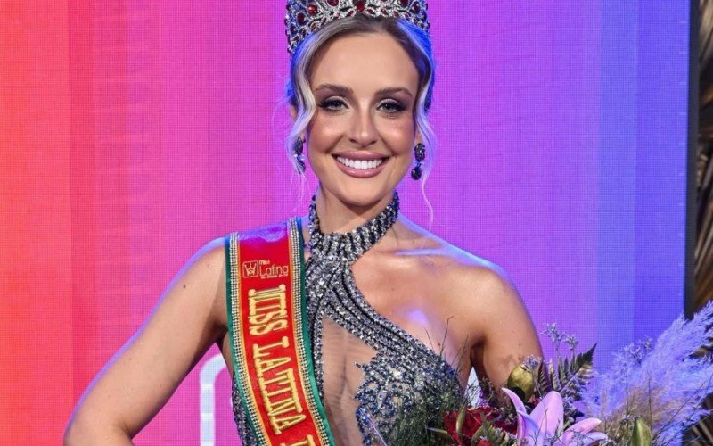 Emili Piovesan foi eleita Miss Latina Rio Grande do Sul 2026