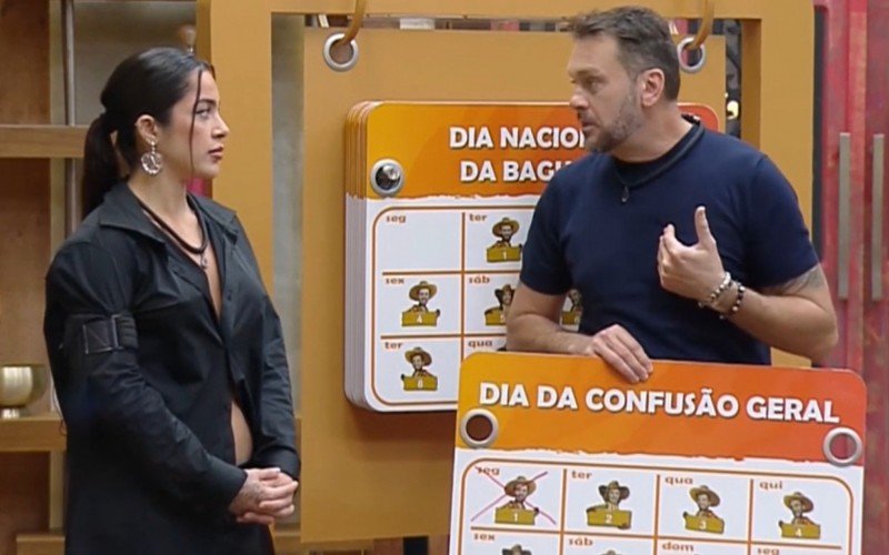 Luana e Albert discutiram durante A Fazenda 16 | abc+