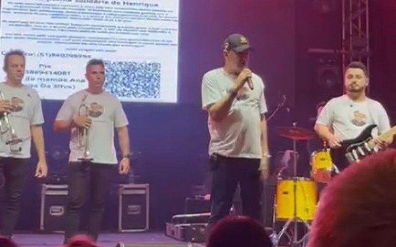 Vocalista da banda Os Atuais pede ajuda para criança da região com doença rara | abc+
