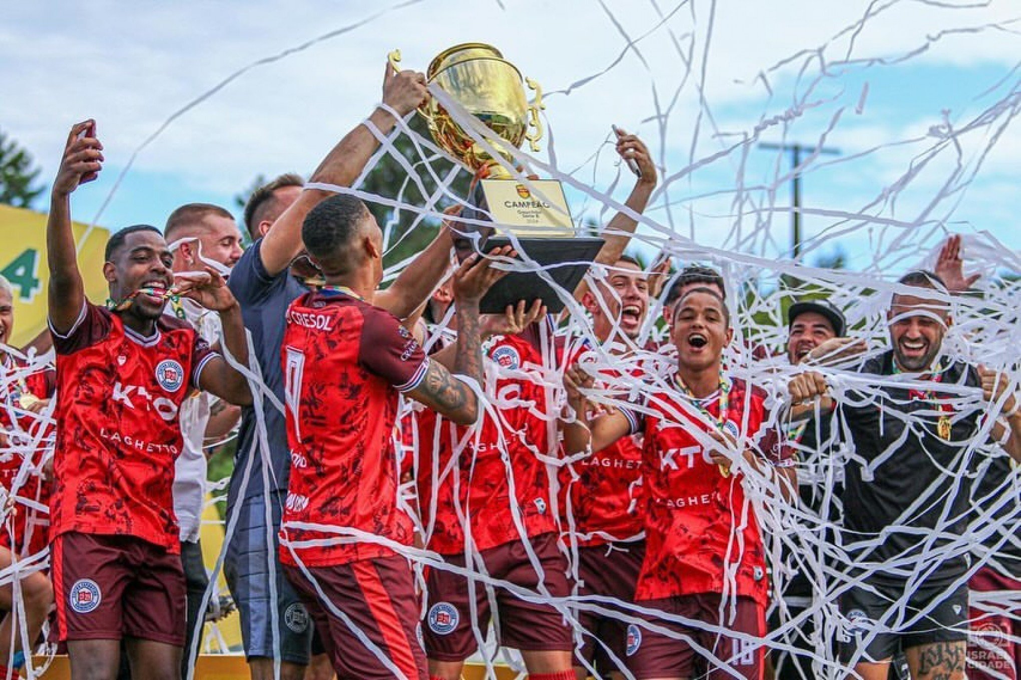 Gramadense reverte placar, vence o Real SC e levanta a taça de campeão da Terceirona Gaúcha