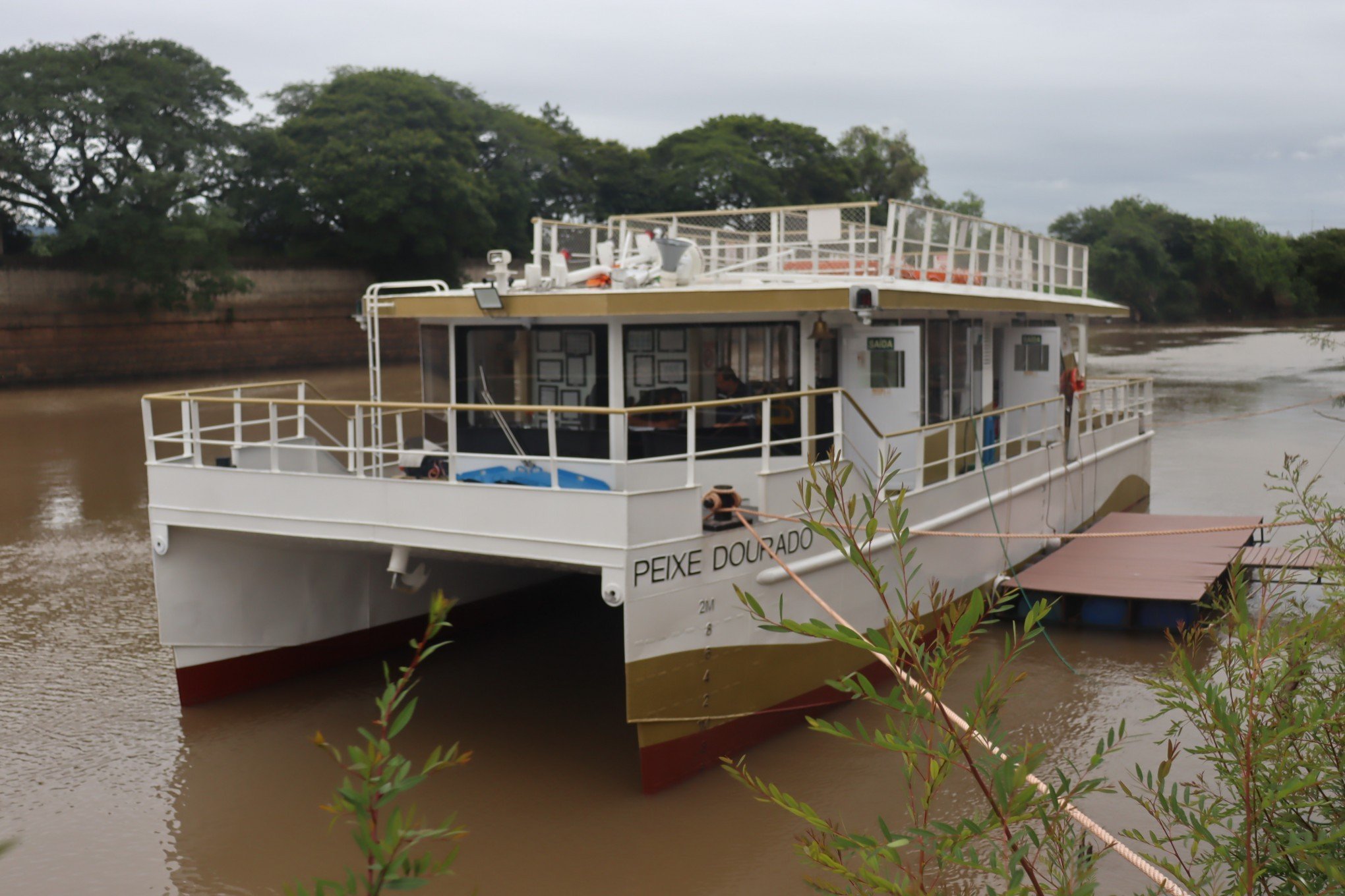 Audiência pública nesta quarta-feira vai tratar dos custos do barco-escola Peixe Dourado