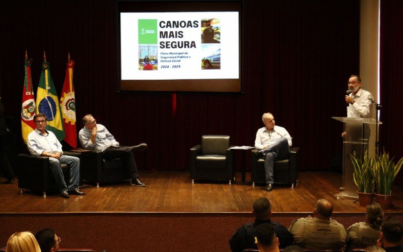 Prefeitura de Canoas lança o Plano Municipal de Segurança Pública e Defesa Social - Canoas Mais Segura 2024-2029
