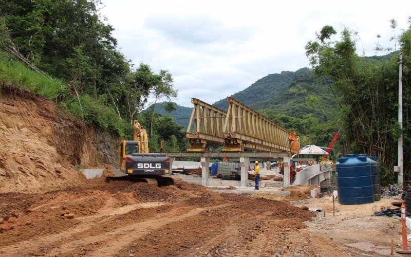 Construção está cerca de 85% concluída