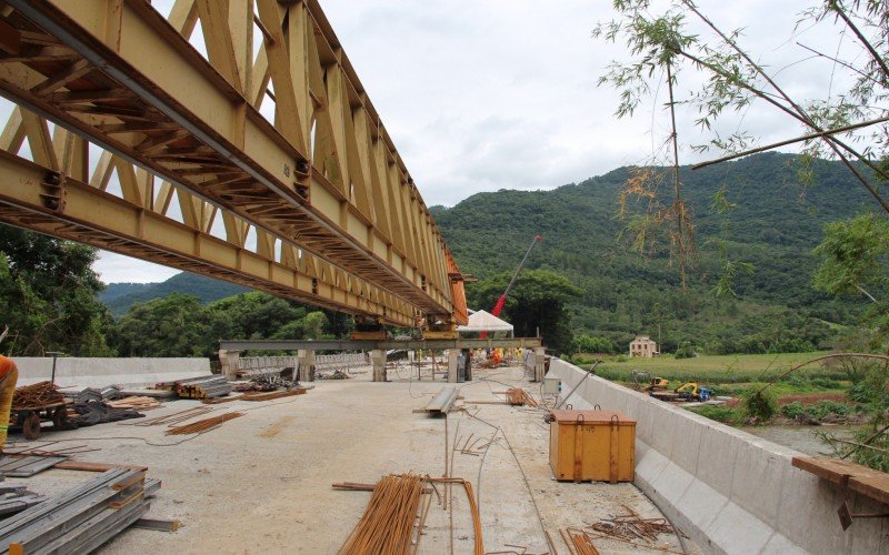 Construção está cerca de 85% concluída